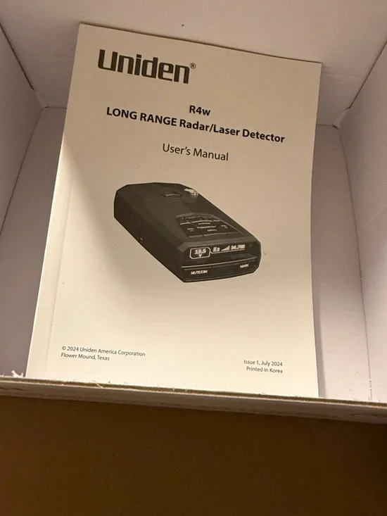 Uniden Black Radar/Laser Detector with GPS & Bluetooth - Picture 6 of 11